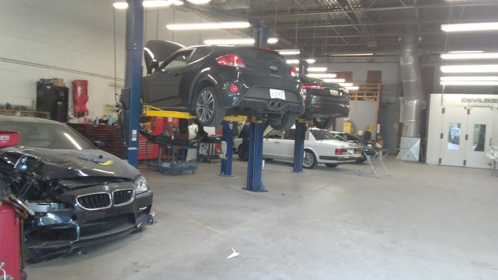 Collision Repair work at Wixom Collision and Mechanical